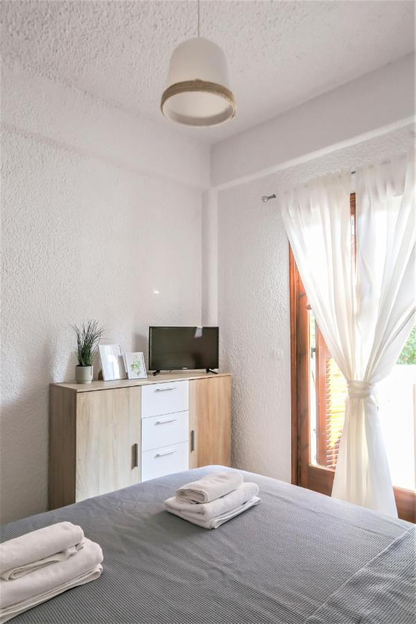 Beachfront deluxe apt. Pefkochori Extérieur photo